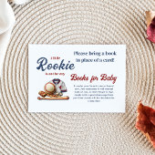 Ein wenig Rookie Sport - Baseball Baby Shower Game Begleitkarte
