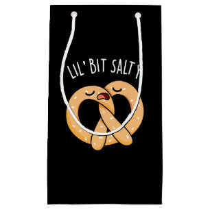 Ein wenig salzig Cool Salty Pretzel Puff Dark BG Kleine Geschenktüte