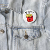 Ein wenig salzig Funny Fries Pub Button (Beispiel)