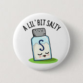 Ein wenig salziger Salzwasser-Salt-Shaker-Pub Button (Vorderseite)