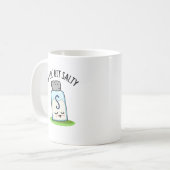 Ein wenig salziger Salzwasser-Salt-Shaker-Pub Kaffeetasse (Vorderseite Links)