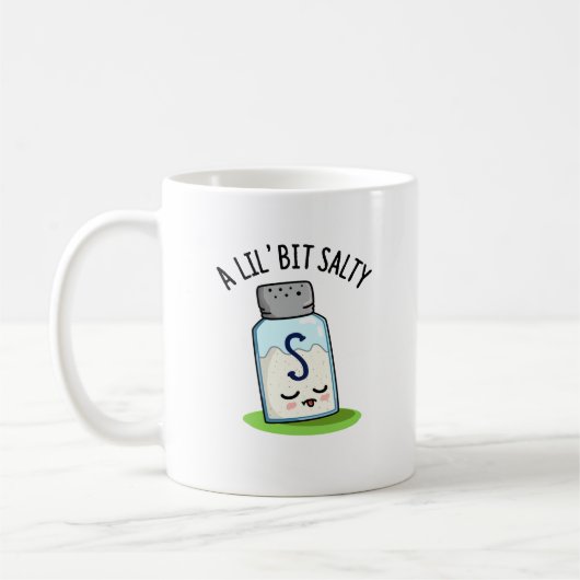 Ein wenig salziger Salzwasser-Salt-Shaker-Pub Kaffeetasse (Links)