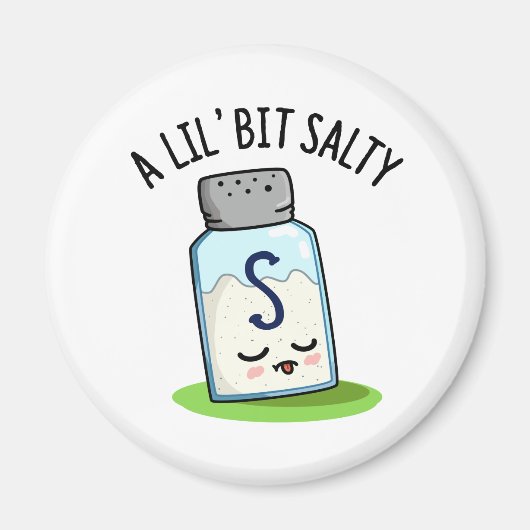 Ein wenig salziger Salzwasser-Salt-Shaker-Pub Magnet (Vorne)