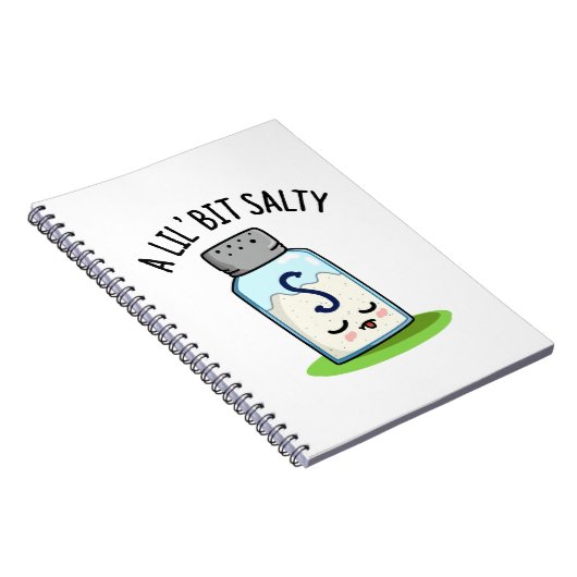 Ein wenig salziger Salzwasser-Salt-Shaker-Pub Notizblock (Rechte Seite)