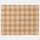 Ein wenig Schach aus braunem, unregelmäßigem Schac Fleecedecke (Vorderseite (Horizontal))