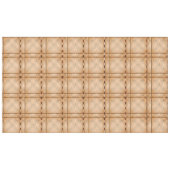 Ein wenig Schach aus braunem, unregelmäßigem Schac Tischdecke (Vorderseite (Horizontal))