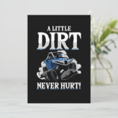 Ein wenig schaden ATV Quad Racing Offroad G nie Einladung (Stehend Vorderseite)