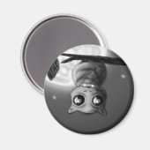 Ein wenig Schlaf Magnet (Vorderseite/Rückseite)