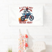 Ein wenig schmutzig nie verletzt banner (Insitu)