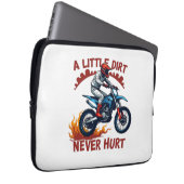 Ein wenig schmutzig nie verletzt laptopschutzhülle (Vorne Rechts)