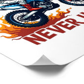 Ein wenig schmutzig nie verletzt poster (Ecke)