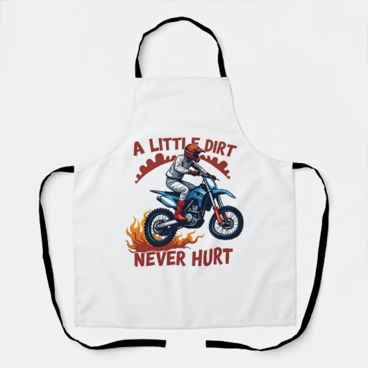 Ein wenig schmutzig nie verletzt schürze (Vorderseite)