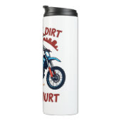 Ein wenig schmutzig nie verletzt thermosbecher (Nach rechts gedreht)