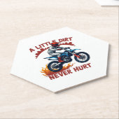 Ein wenig schmutzig nie verletzt untersetzer (angewinkelt)