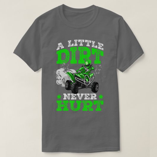 Ein wenig schmutzige nie verletzen AV 4 Wheeler Fu T-Shirt (Design vorne)