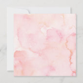 Ein wenig Schneeflocken mit Baby-Dusche Einladung (Rückseite)