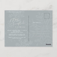 Ein wenig Schneeflocken mit Baby-Dusche