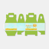 Ein wenig Sonnenschein - Frühlingsdusche Geschenkschachtel (Ungefaltet)