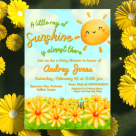 Ein wenig Sonnenschein ist fast da Einladung