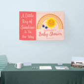 Ein wenig Sonnenschein-Mädchen-Dusche Banner (Messe)