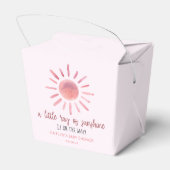 Ein wenig Sonnenschein, Pink-Sonnendusche Geschenkschachtel (Rückseite)