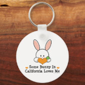 Ein wenig sonnig in kalifornischen Lieben Ich höre Schlüsselanhänger (Vorderseite)