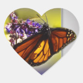 Ein wenig süß ~ Herz-Aufkleber (Vorderseite)