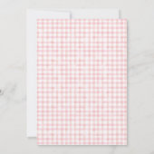 Ein wenig Sweetheart Valentine's Girl Baby Shower Einladung (Rückseite)