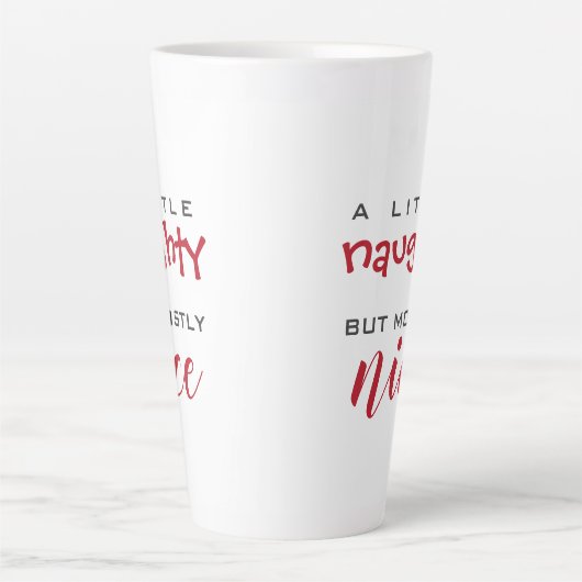 Ein wenig unangenehme, meist schöne Weihnachtsfeie Milchtasse (Vorderseite)