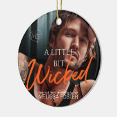 Ein wenig verzogene Keramik Keramik Ornament (Links)