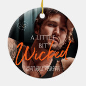 Ein wenig verzogene Keramik Keramik Ornament (Hinten)