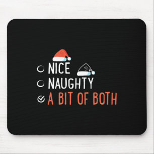 Ein wenig von der Liste des Weihnachtsmanns lustig Mousepad