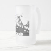 Ein wenig von einer Legende Mattglas Bierglas (VorderseiteRechts)