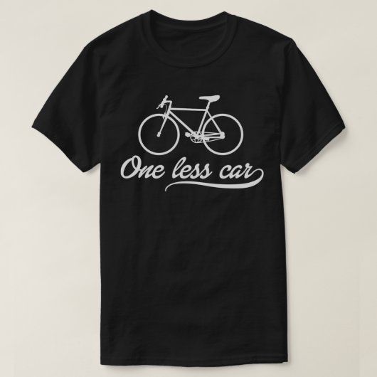 Ein weniger Auto T-Shirt (Design vorne)