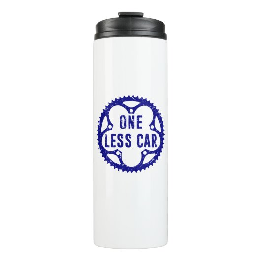 Ein weniger Auto Thermosbecher (Vorderseite)