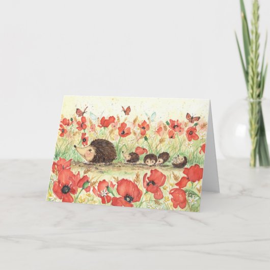 "Ein weniger Stroll-" Karte (Vorderseite)