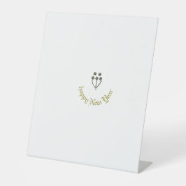 Ein Werbesäulenzeichen für neues prPedestal-Zeiche Sockelschild