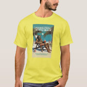 ein Werwolf am Myrtenstrand T-Shirt (Vorderseite)