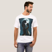 Ein Werwolf heult herzzerreißend T-Shirt (Vorne ganz)