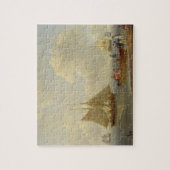 Ein Wherry, der Passagiere heraus bis zwei nimmt, Puzzle (Vertikal)