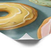 Ein Whimsical-Pastell-Donut-Traum Poster (Ecke)