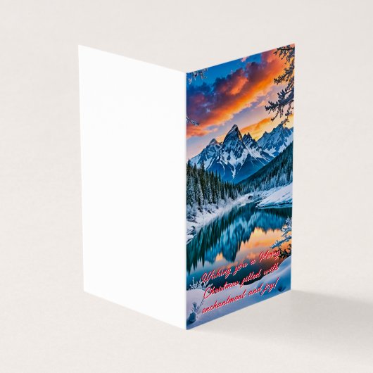 Ein Whimsisches Winterwunderland (Vorderseite)