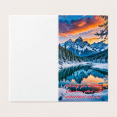 Ein Whimsisches Winterwunderland (Außenseite Aufgefaltet)