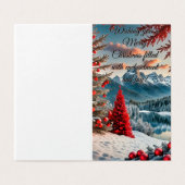 Ein Whimsisches Winterwunderland (Außenseite Aufgefaltet)