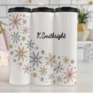 Ein Whimsisches Winterwunderland Thermosbecher
