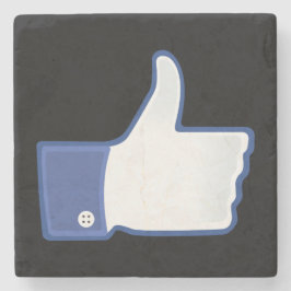 Ein wie, schwarz steinuntersetzer