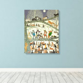 Ein wiedererstarkender Erfolg 2012 Leinwanddruck (Insitu (Holzboden))