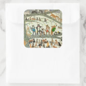 Ein wiedererstarkender Erfolg 2012 Quadratischer Aufkleber (Tasche)