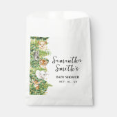 Ein Wild One Safari Animal Baby Dusche Party Geschenktütchen (Vorderseite)