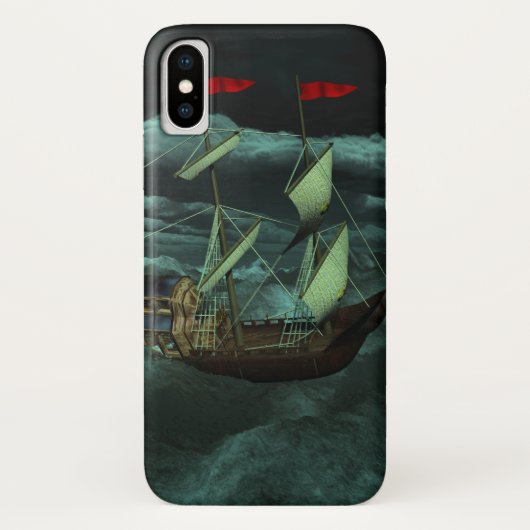 Ein Wild und Stormy Sea iPhone Case-Mate Hülle (Rückseite)